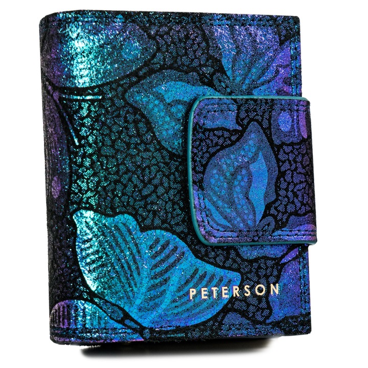 Дамски портфейл, Peterson, PTN42329, Тъмносин
