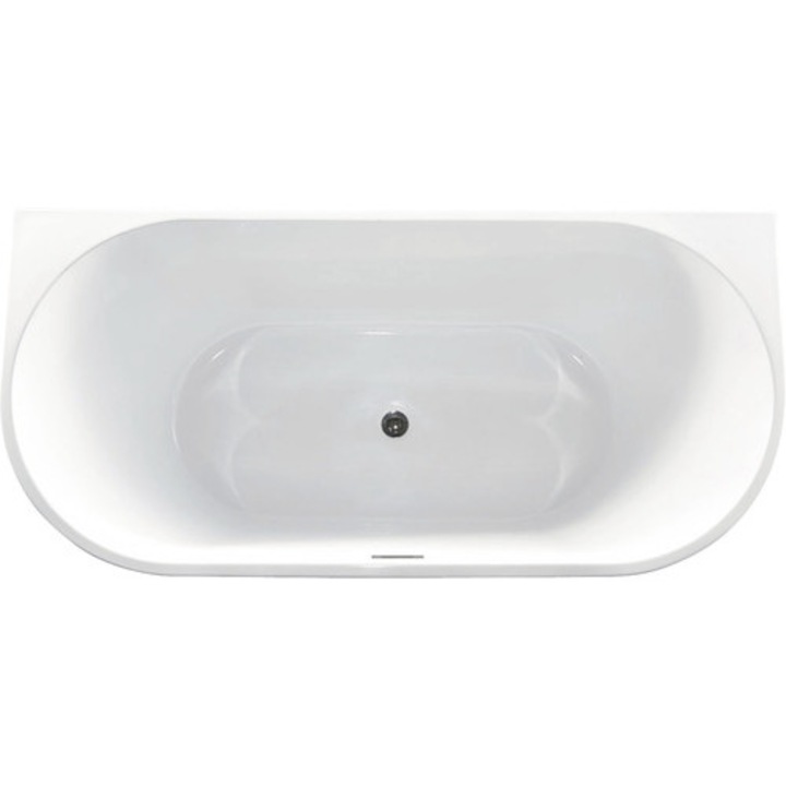 Cada Baie Dreptunghiulara Freestanding Linea Combine, Acril, 150x80 cm, 300 l, Alb