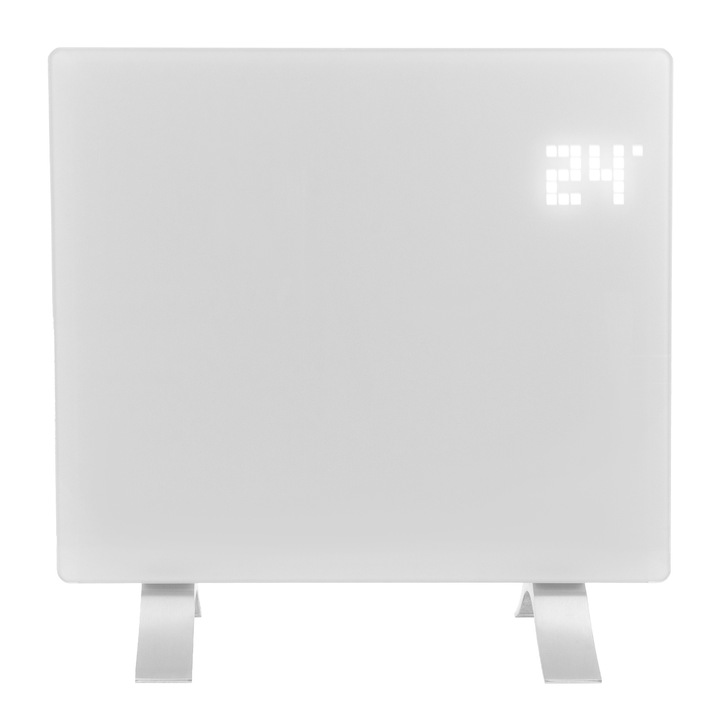 Конвектор Denzel, Електрически, OptiPrime-1000, Wi-Fi, Тъч скрийн, Цифров термостат, 1000 Вт