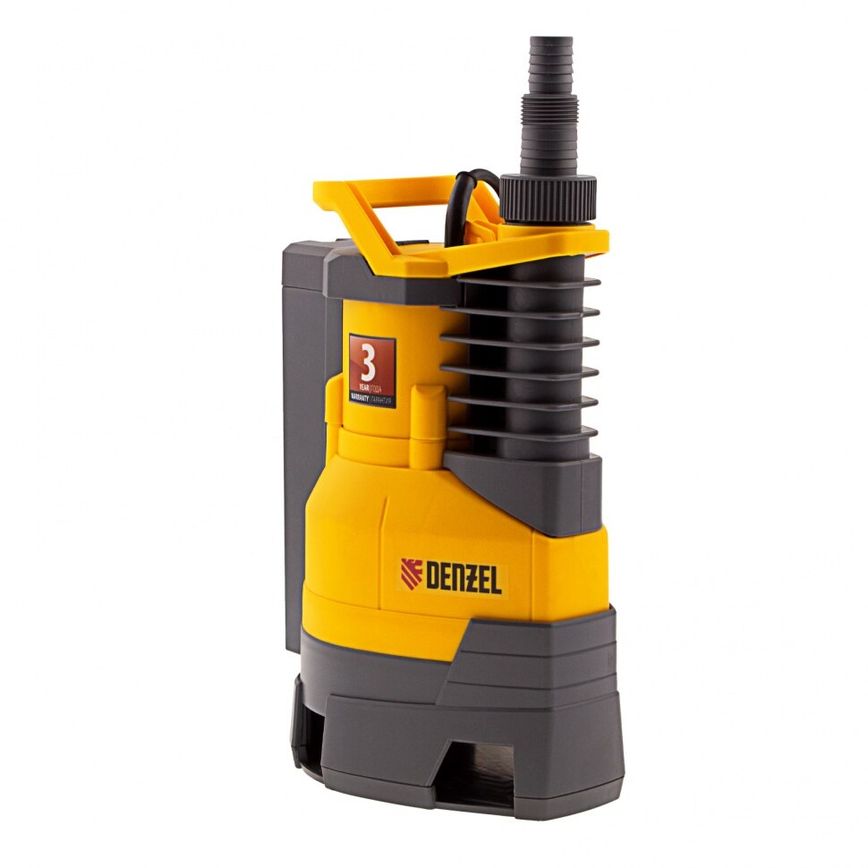 Помпа Denzel, Дренажна, DPХ550, 550 Вт, Подем 7 м, 11500 л/ч - eMAG.bg