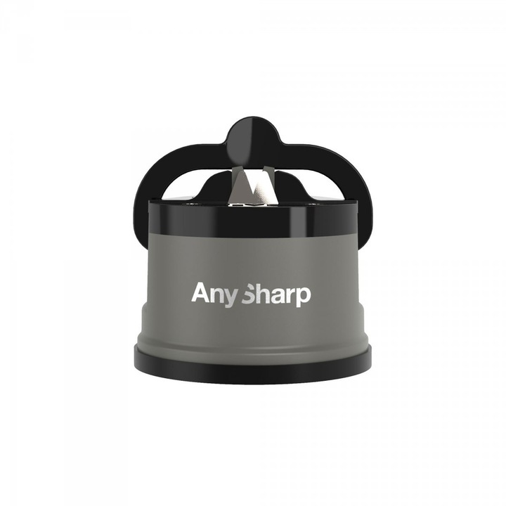 Точило за ножове AnySharp Classic, сиво, 2 волфрамови пластини за заточване