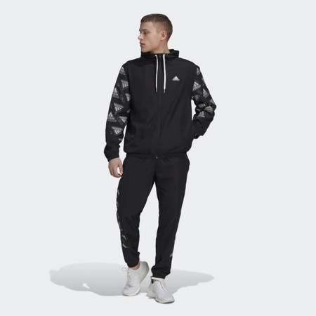 Спортен екип Adidas MTS Wov AOP HI5399, Черен