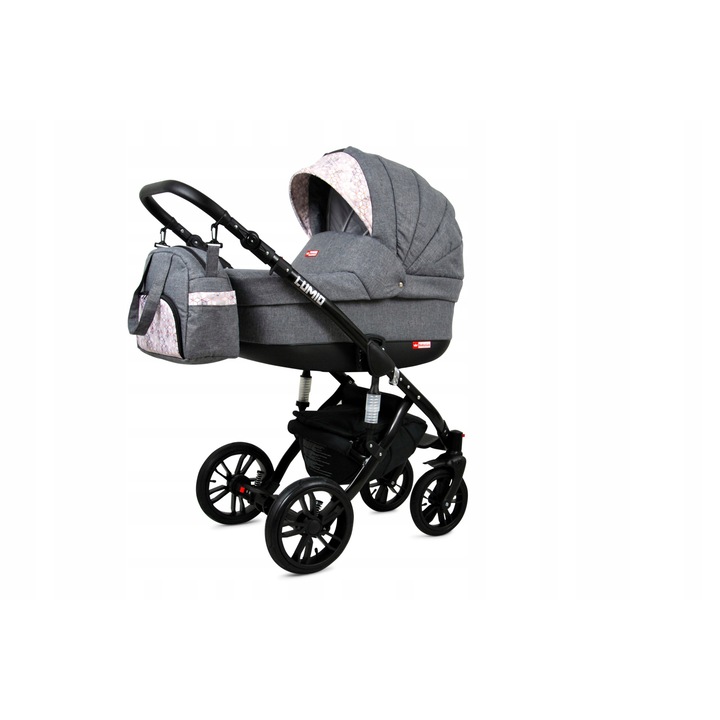 Carucior multifunctional BabyLux Lumio 2 in 1 - Landou si Carucior sport, Materiale premium, Confort maxim, Siguranta sporita