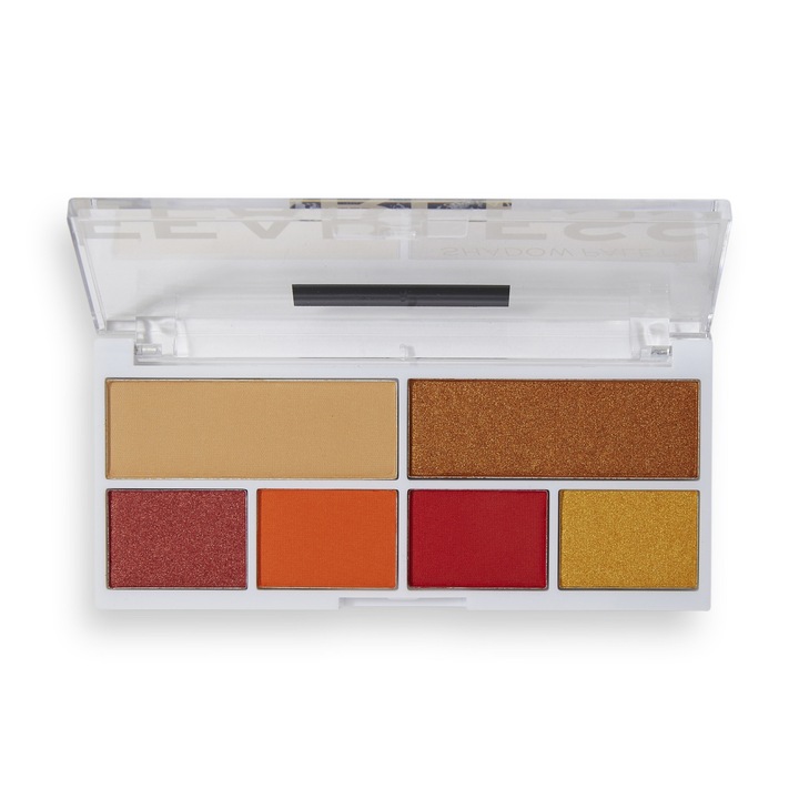 Палитра сенки за очи Relove, Makeup Revolution, Fearless, 6 нюанса, Multicolor