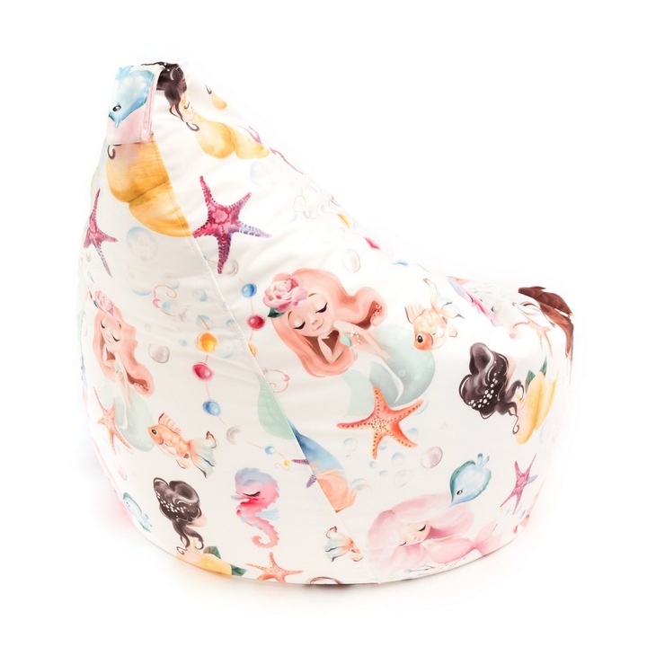 Babzsák fotel, Ecopouf, többszínű