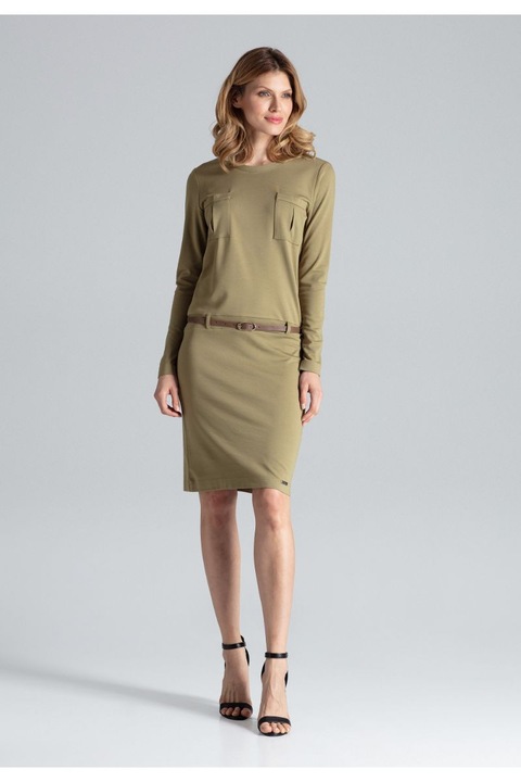 Rochie dama Figl, Disa, Verde