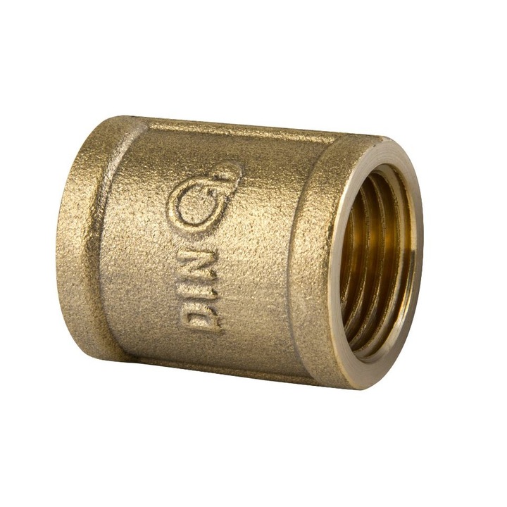 Csatlakozó, gyémánt, sárgaréz, 1/2 hüvelyk, arany