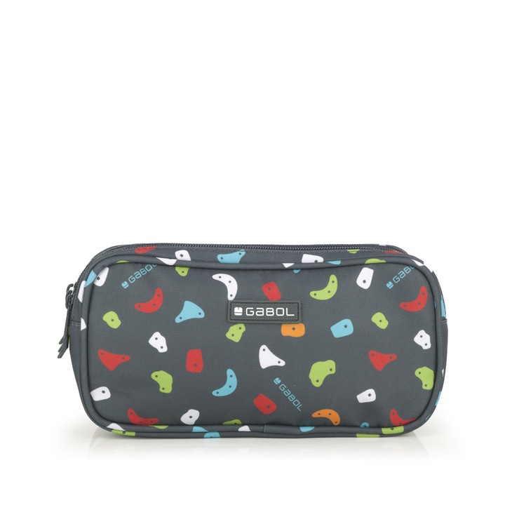 Gabol Climb soft piperetáska 3 cipzárral, 22 x 9 x 9 cm