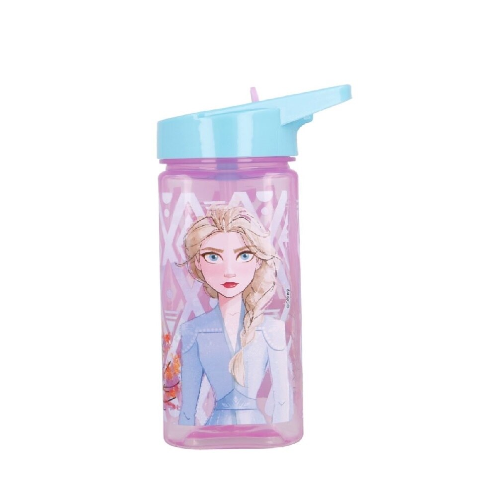 Квадратна бутилка Frozen 2 Elements 530 мл, Многоцветен - eMAG.bg