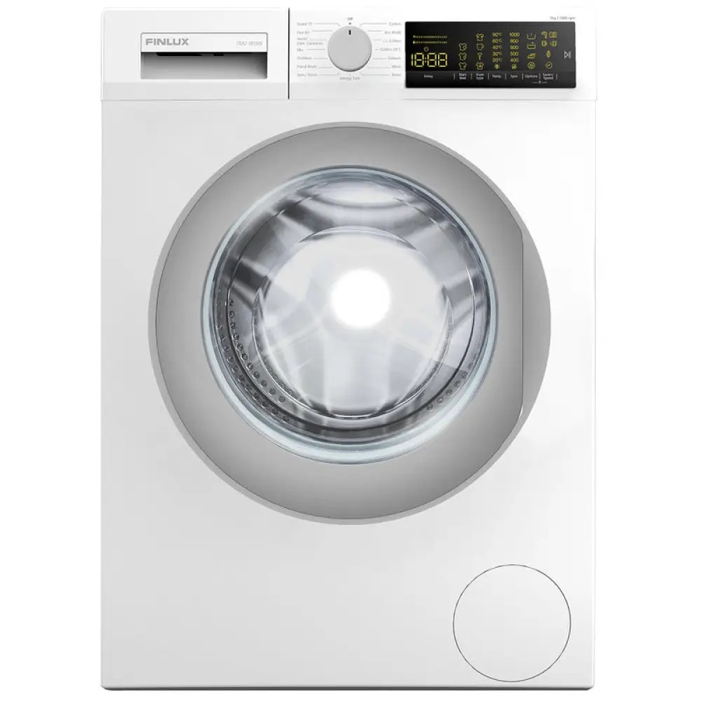 Masina de spalat rufe Finlux FXA7 1015W, 7 Kg, 1000 rpm, 15 programe, clasa D, alba