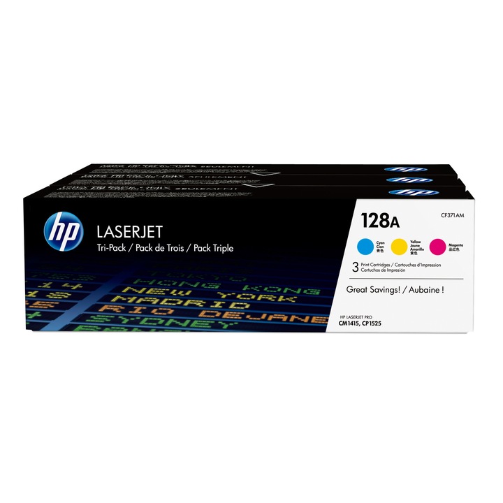 Toner HP CF371AM Color Tri-Pack