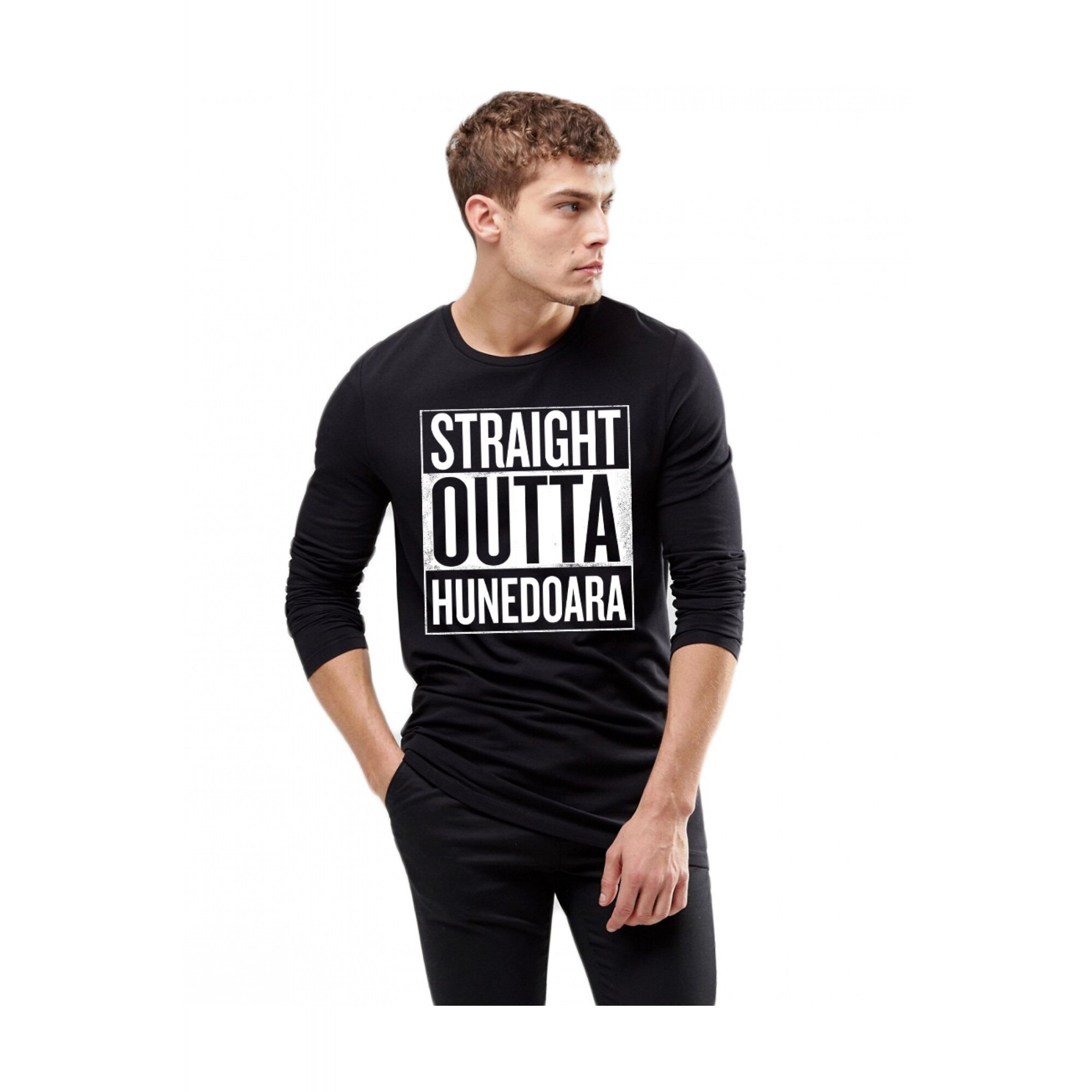 Bluza barbati - Straight Outta Hunedoara