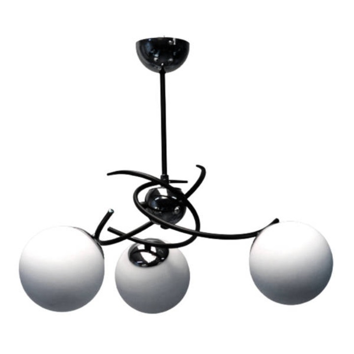 Полилей, Alfa, Метал, E27, Черен