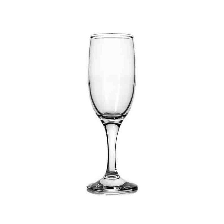 Set 12 pahare sampanie, Bistro, 190 ml