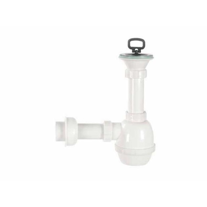 Gyémánt mosogató támogatása, műanyag, fehér