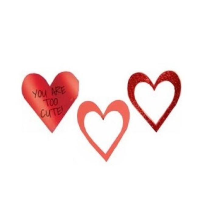 Love, Szív fotókellék 3 db-os szett
