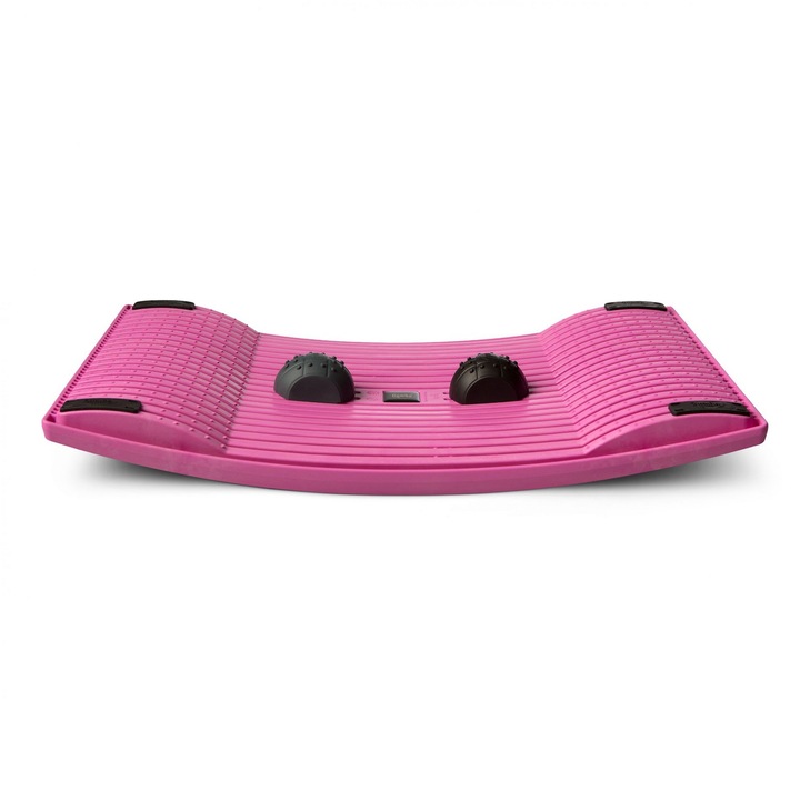 Suport picioare anti-oboseala pentru lucratul in picioare, GYMBA Board, Activarea musculaturii picioarelor, Roz, 46.5x30.7 cm