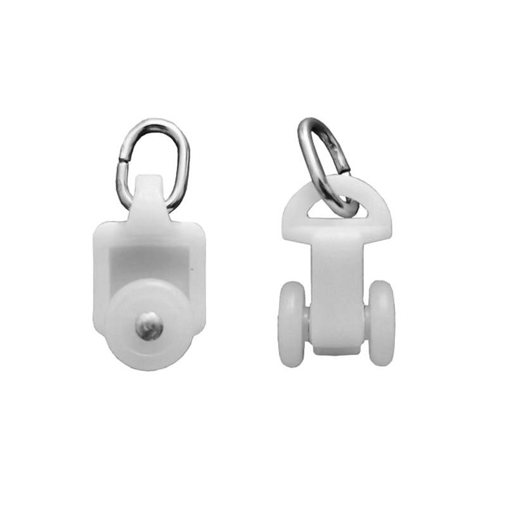 Tija electrica pentru perdea, Automat-on, WiFi, Alb