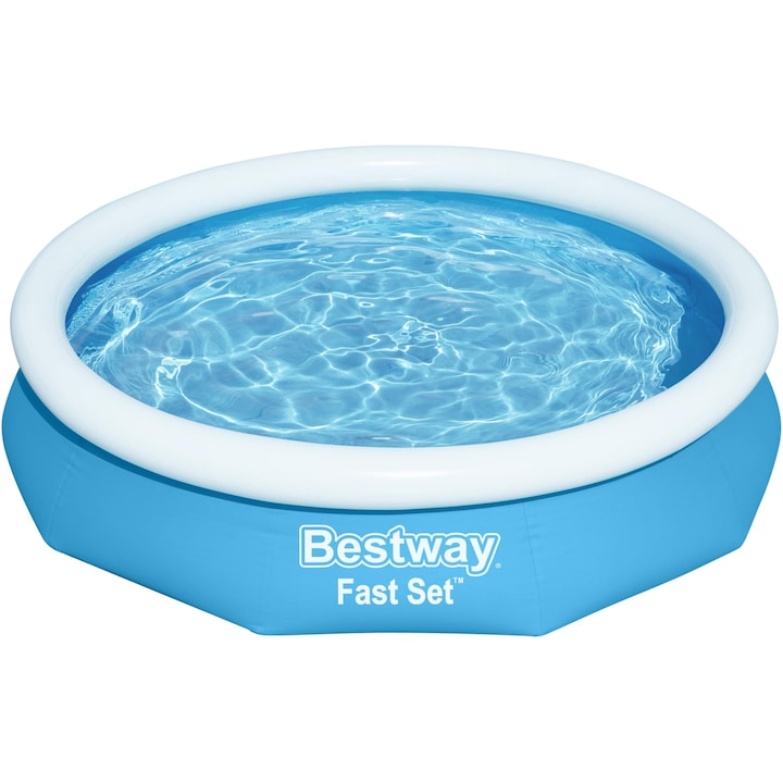 Надуваем басейн Bestway Fast Set, 3.05 м x 66 см, 3200 литра