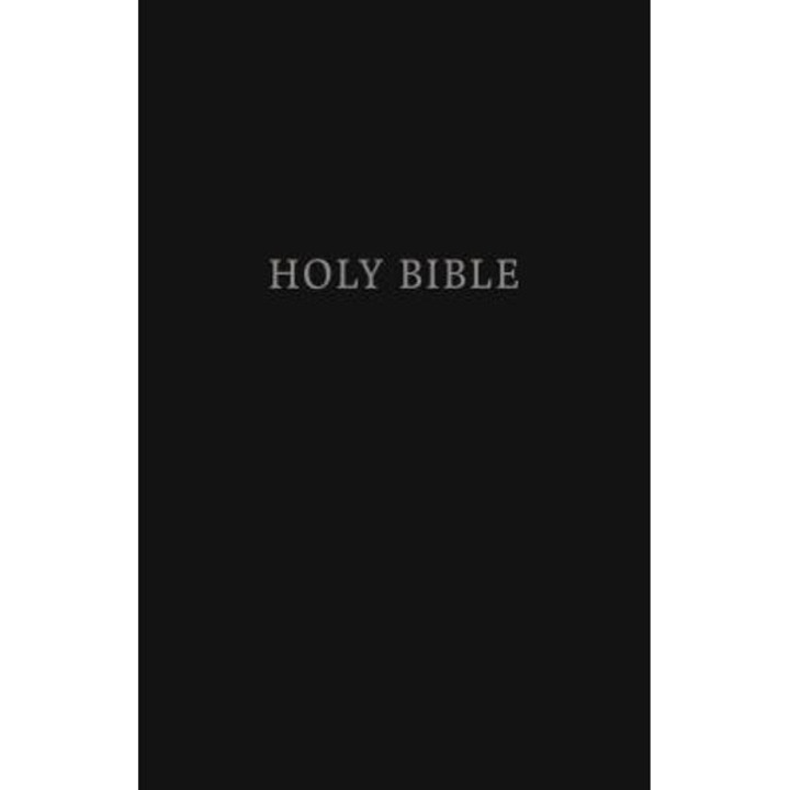 KJV, Pew Bible, Large Print, Hardcover, Black, Red Letter Edition - Thomas Nelson