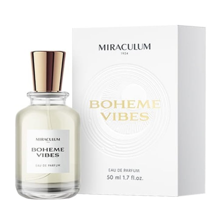 Eau de parfum nőknek Boheme Vibes, Miraculum, Virágos, 50ml