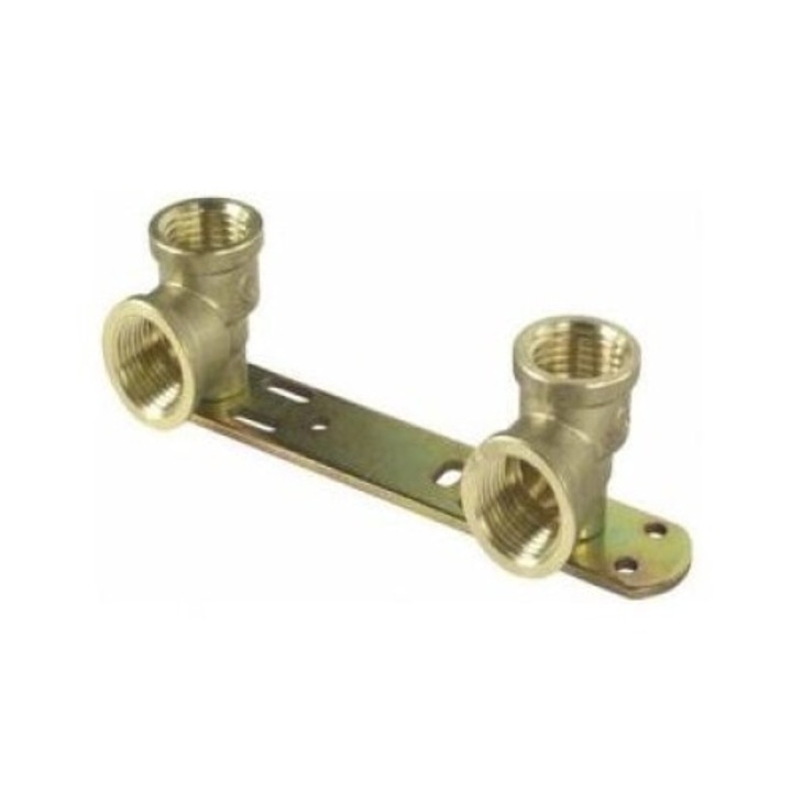 Cot, Diamond, Cupru, 1/2 x 1/2 inch x 100 mm, Auriu