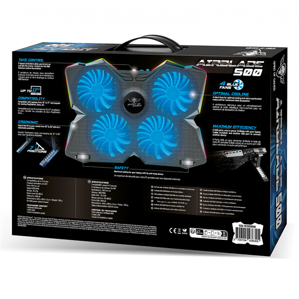Spirit Of Gamer, AIRBLADE 1000 RGB, Reoidisseur Pour PC | WhichOne