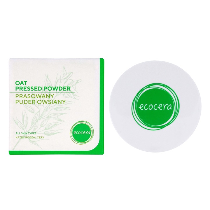 Пудра за лице, Ecowax, Овесени ядки, За всеки тип кожа, Прозрачна, 10 гр