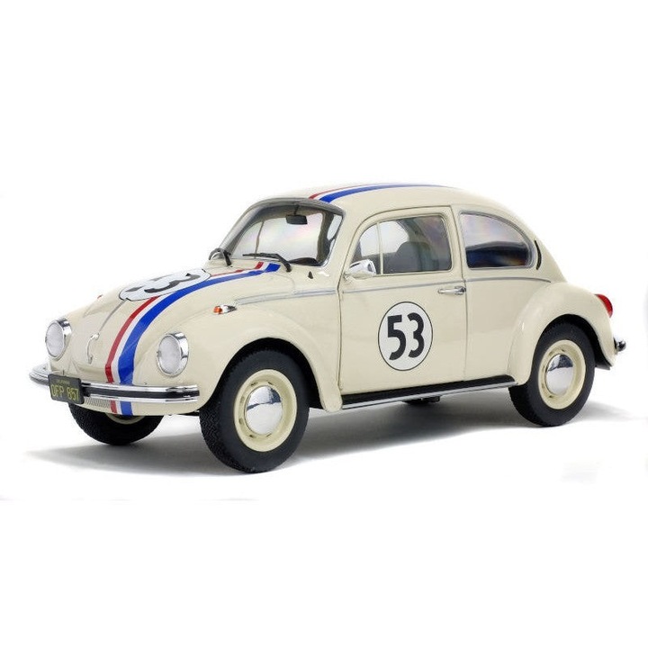 Modell autó Volkswagen Beetle 1303 "Racer 53" (1973) 01:18 Solido