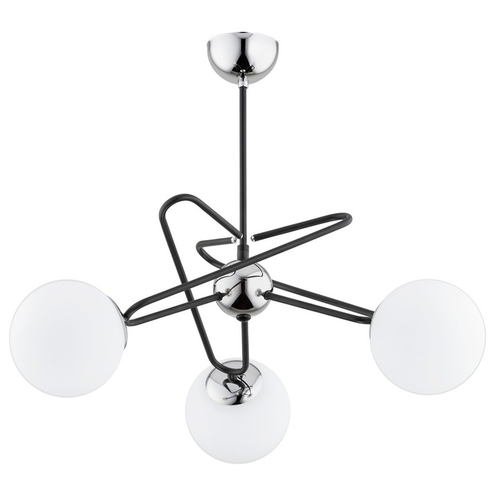 Полилей Alfa, Метал, E27, Черен