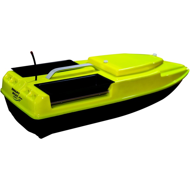 Лодка за захранка Smart Boat Exon със сонар Bear Creeks, Жълт