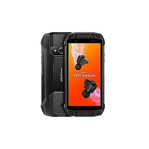 Telefon mobil Ulefone Armor 15 Negru, 4G, Casti TWS incorporate, 5.45", 6GB RAM, 128GB ROM, Android 12, Helio G35, NFC, 6600mAh, Dual SIM