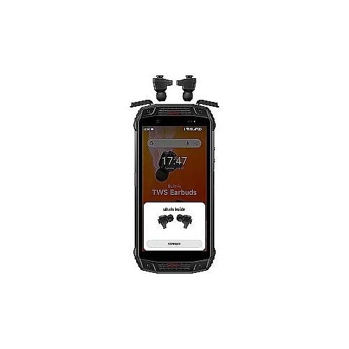 Telefon mobil Ulefone Armor 15 Negru, 4G, Casti TWS incorporate, 5.45", 6GB RAM, 128GB ROM, Android 12, Helio G35, NFC, 6600mAh, Dual SIM