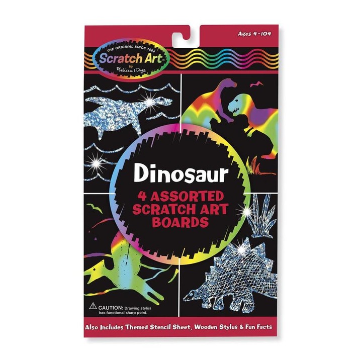 M&D, Kreatív Játék, Képkarc, Dínó