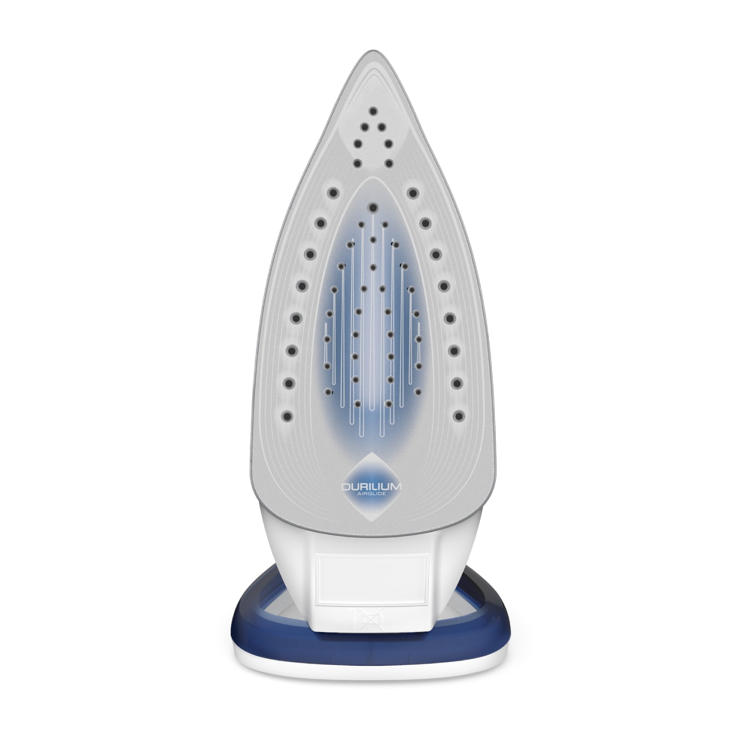 Fier de calcat abur Tefal FV5736E0, Easygliss Plus, 2500W, alimentare continua 45g/min, rezervor apa 270ml, talpa Durilium Airglide, oprire automata, albastru