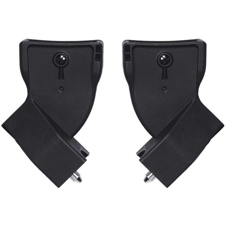 Set 2xadaptoare pentru scaun copii, X-Lander, Plastic, Negru, 0+