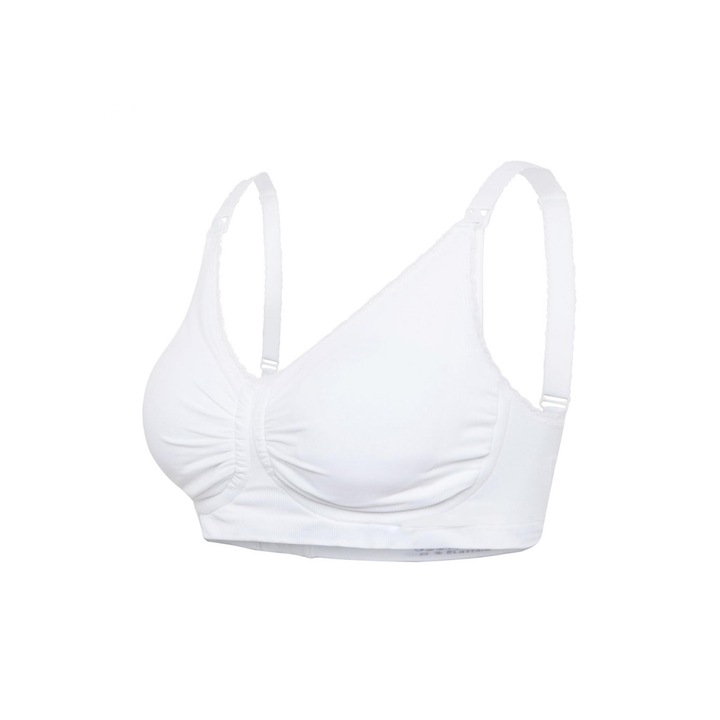 Sutien pentru Carriwell, Poliamida/Elastan, Alb, Alb, 2XL