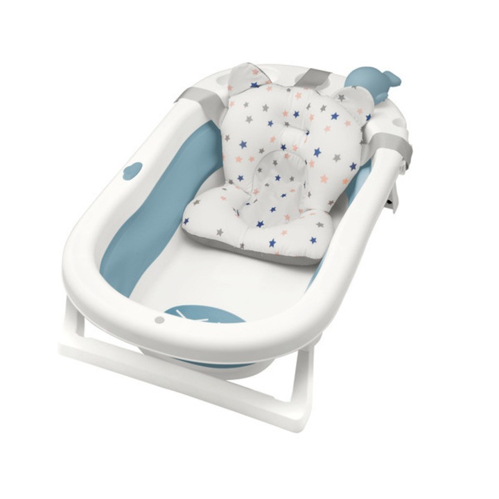 Cadita de baie pliabila pentru bebelusi, Primabobo, Albastru