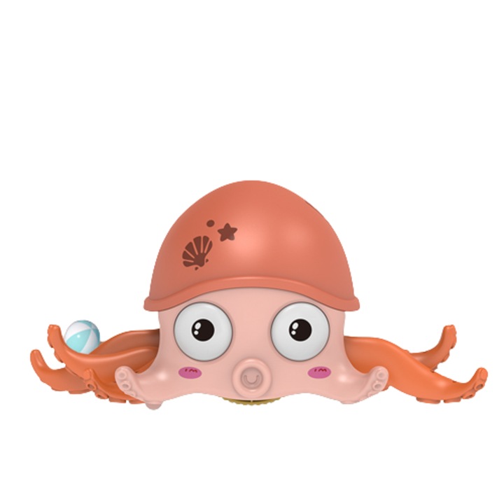 Fürdőjáték, polip, narancs