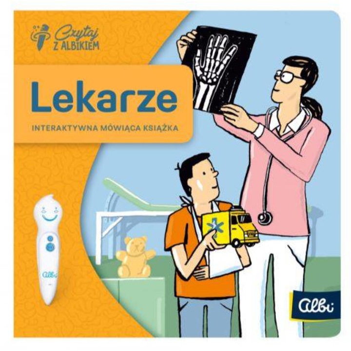 Czytaj z Albiciem – Miniksiążka zavoride Lekarze, Jan Lastovička és Šárka Pichrtová, 5 év felett
