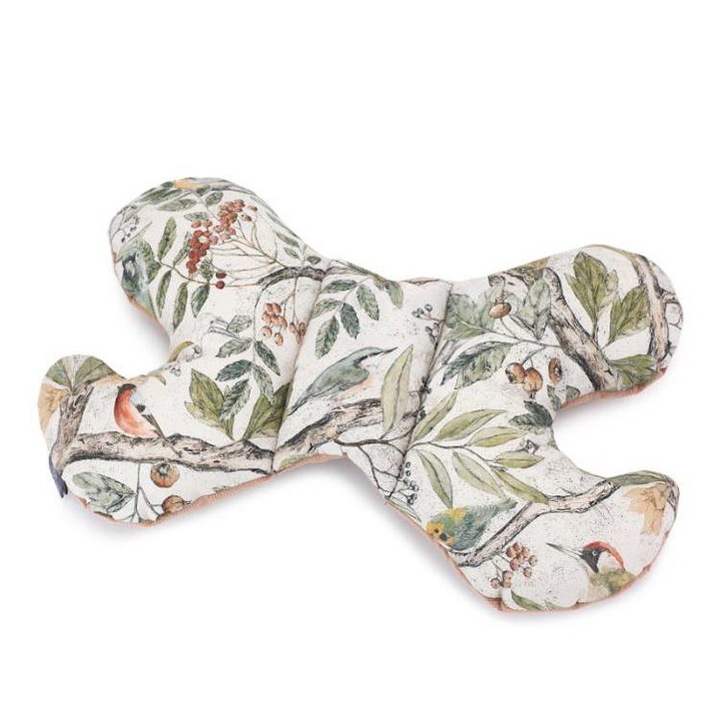 Perna fluture Makaszka, Catifea/Bumbac, Multicolor