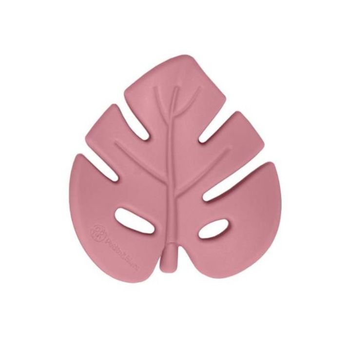 Fogzásgátló játék, Petite&Mars, szilikon, plusz 0 hónap, rózsaszín