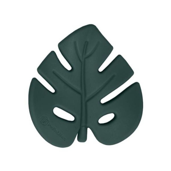 Fogzásgátló játék, Petite&Mars, Szilikon, 0 hónap plusz, zöld