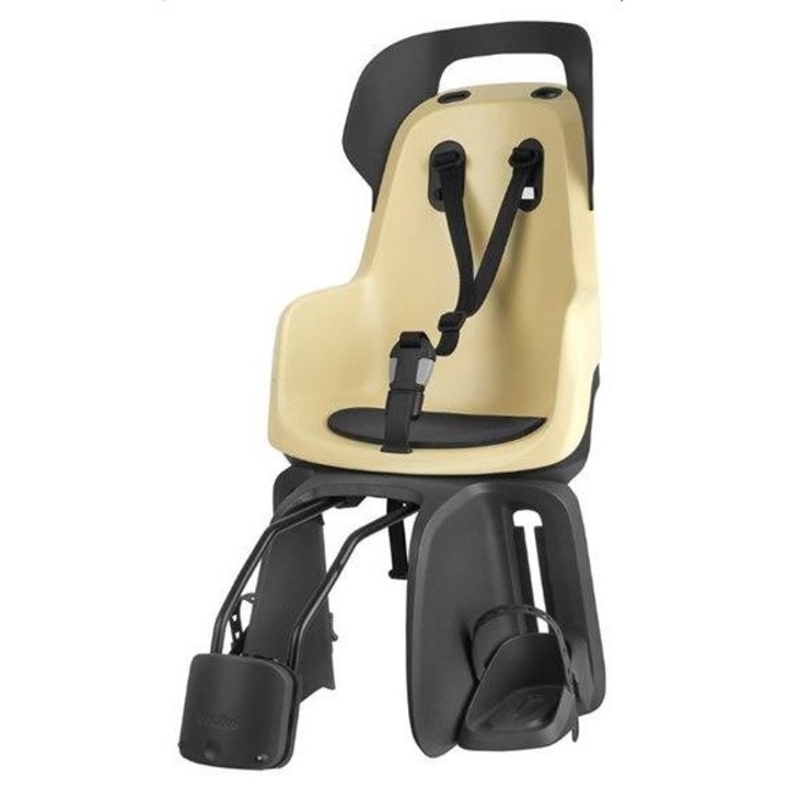 Scaun copii bicicleta, Bobike, Max 22 kg, Galben