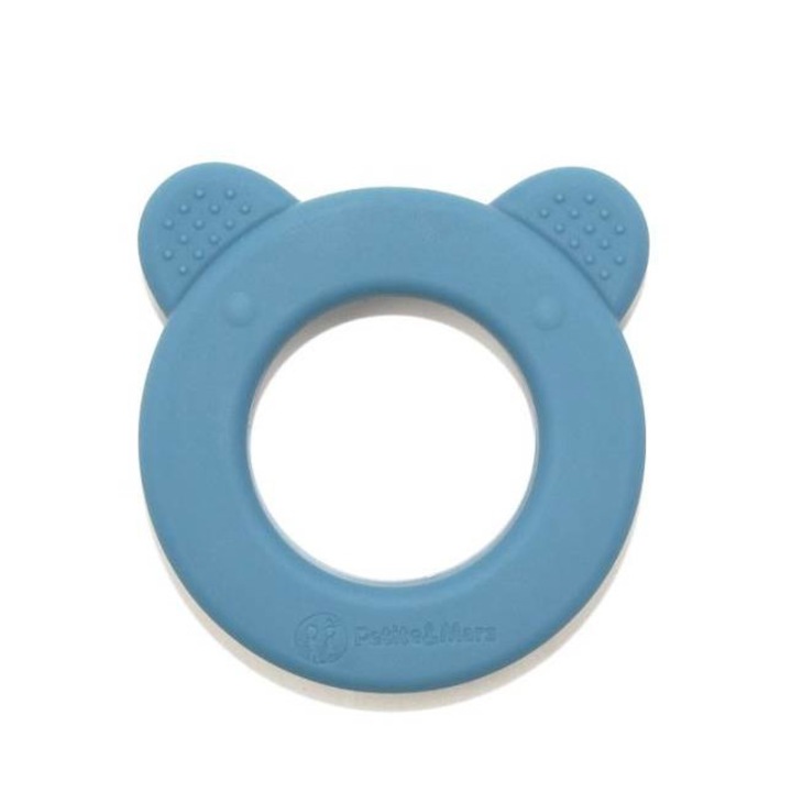 Gumigyűrű, Petite&Mars, Szilikon, 0 hónap plusz, kék