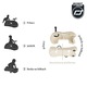 Masinuta Ride-on bebe, Scootandride, EPP, 6 luni+, Greutate maxima 20 Kg, Roz