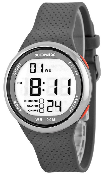 Xonix JG, Portocaliu/Gri (cristal lichid), Gri