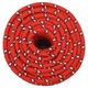 vidaXL piros polipropilén hajókötél 14 mm 25 m 152409