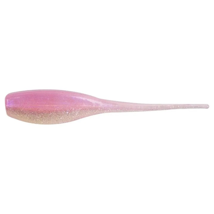 Комплект от 18 меки примамки Bobby Garland The Original Baby Shad 5cm Albino Shad, за риболов на костур, чист или пъстърва