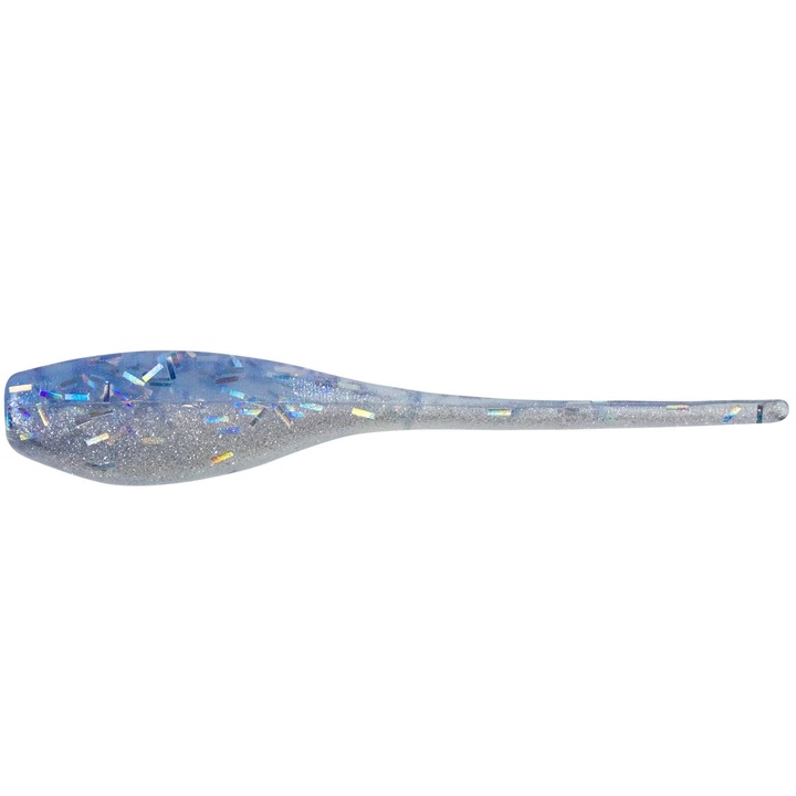 Комплект 18 меки примамки Bobby Garland The Original Baby Shad 5cm Blue Ice, за риболов на костур, чист или пъстърва